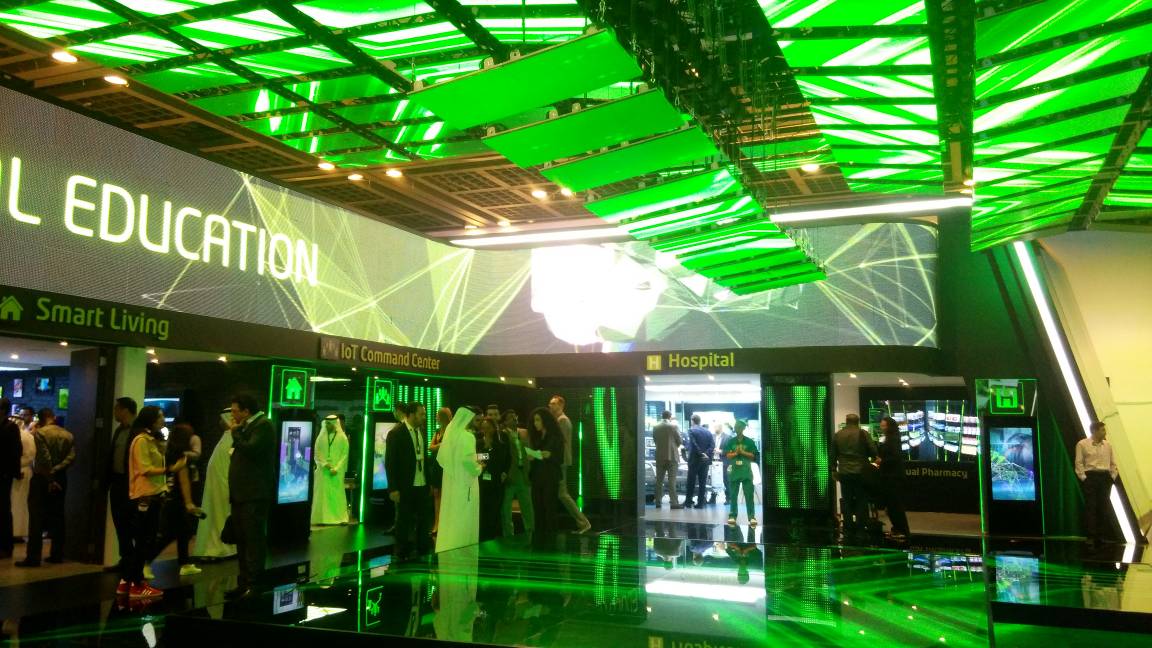 英威騰電源亮相迪拜Gitec展